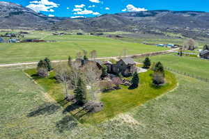 View of rural area featuring a pastoral area and a mountainous background
