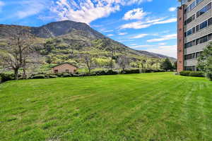 View of mountain backdrop