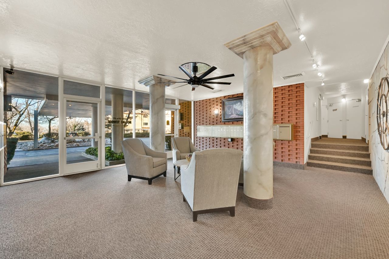 Lobby of Secured Building