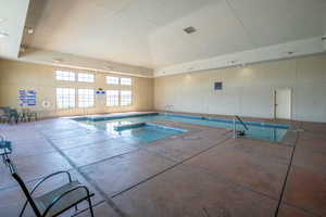 View of indoor community pool