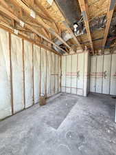 Unfinished flex room on ground level. also plumbed for bathroom. Can be finished for whatever you need!