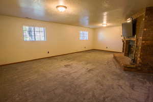 Downstairs is a great space for multigenerational living. Above ground windows with spacious rooms & egress