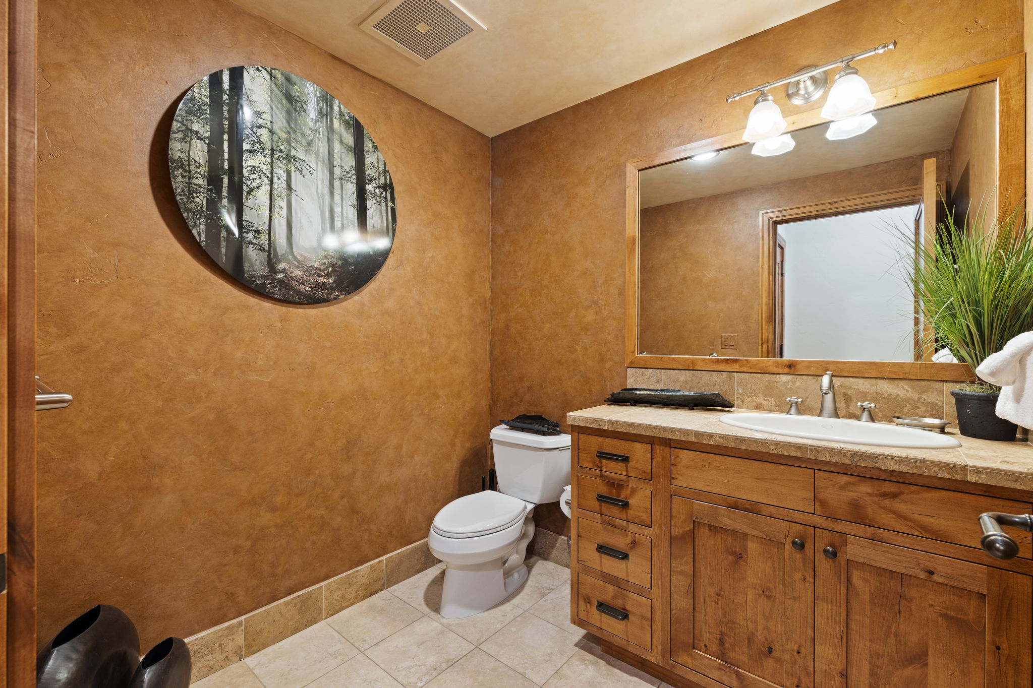 Powder bath