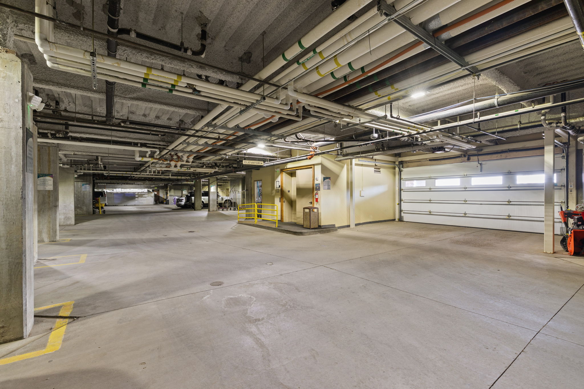 Heated garage