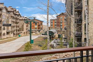 View from deck