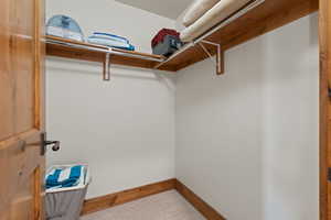 Walk in closet