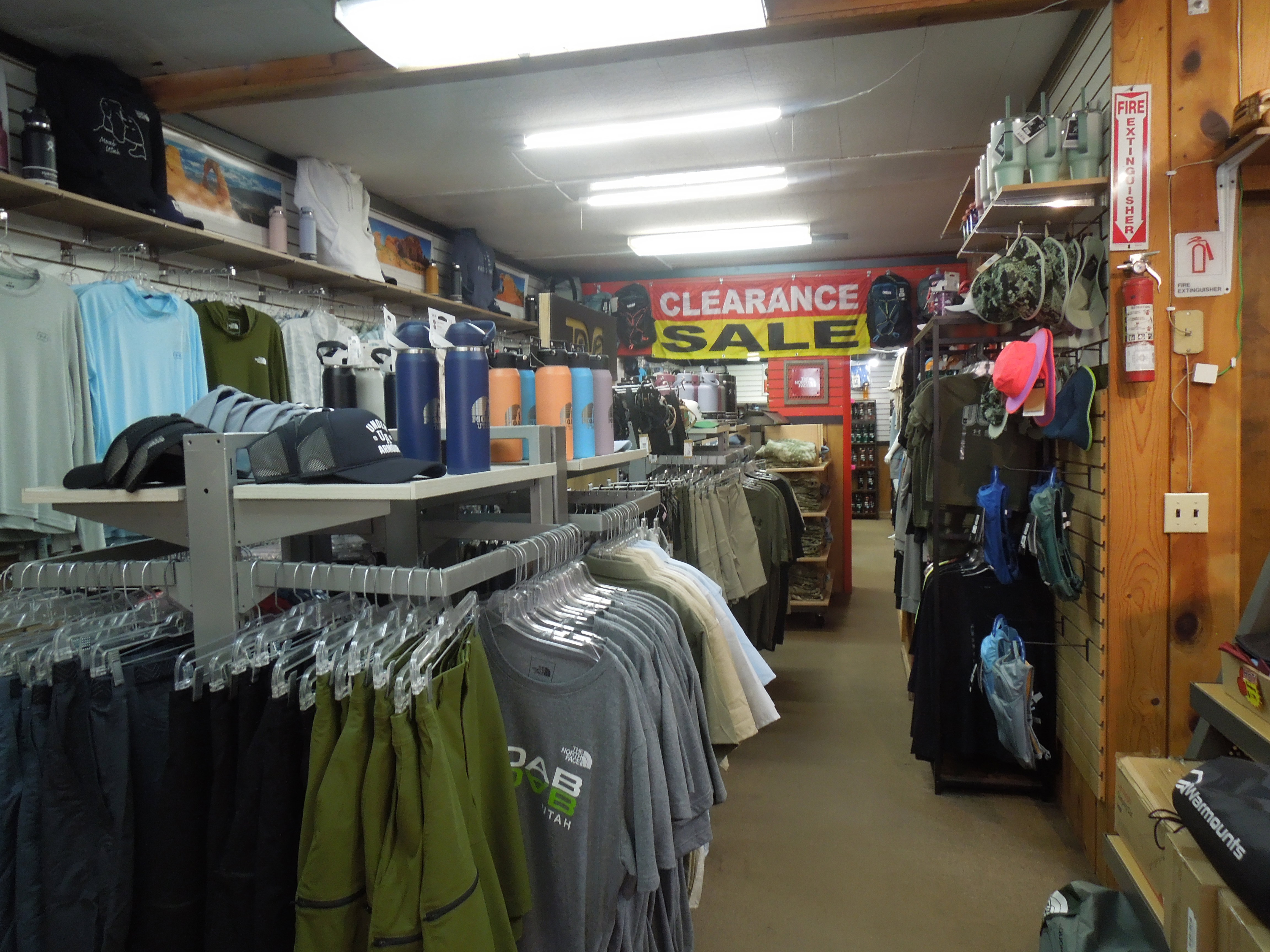 View of storage room