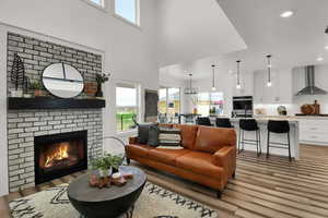 Photo of previously built home by builder.  Some features may be upgrades.