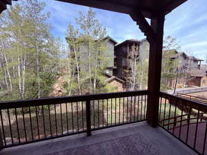 View from balcony