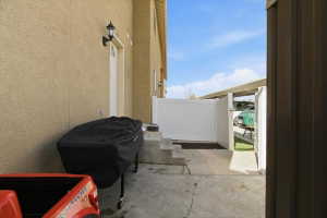 View of patio / terrace featuring area for grilling