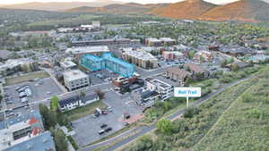 Bird's eye view of mountains