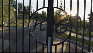 View of gate