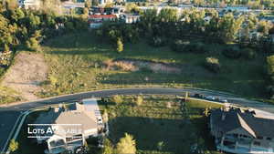 Aerial overview of property's location