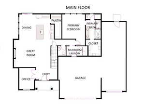 View of home floor plan