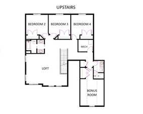 View of floor plan / room layout