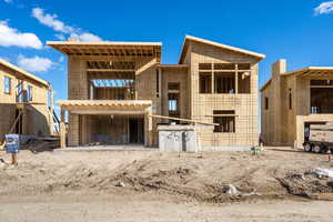 View of property under construction