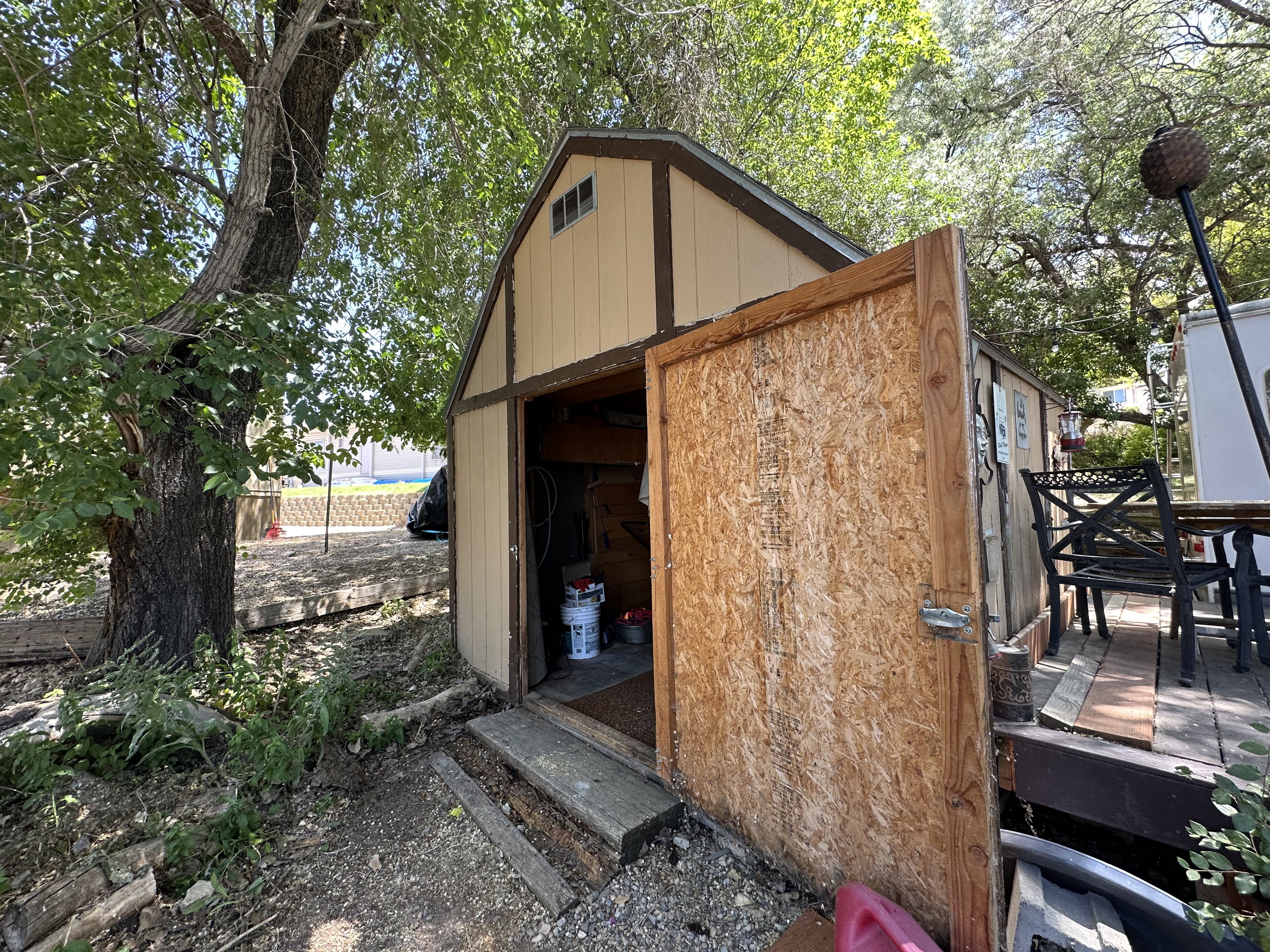 View of shed