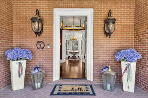 Front porch entry