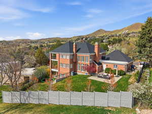 Aerial perspective of Federal Heights (and U on the mountain)