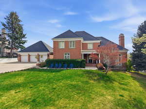 View of the front of the house