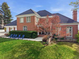 View of the front of the house