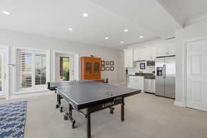 Walk-out lower level