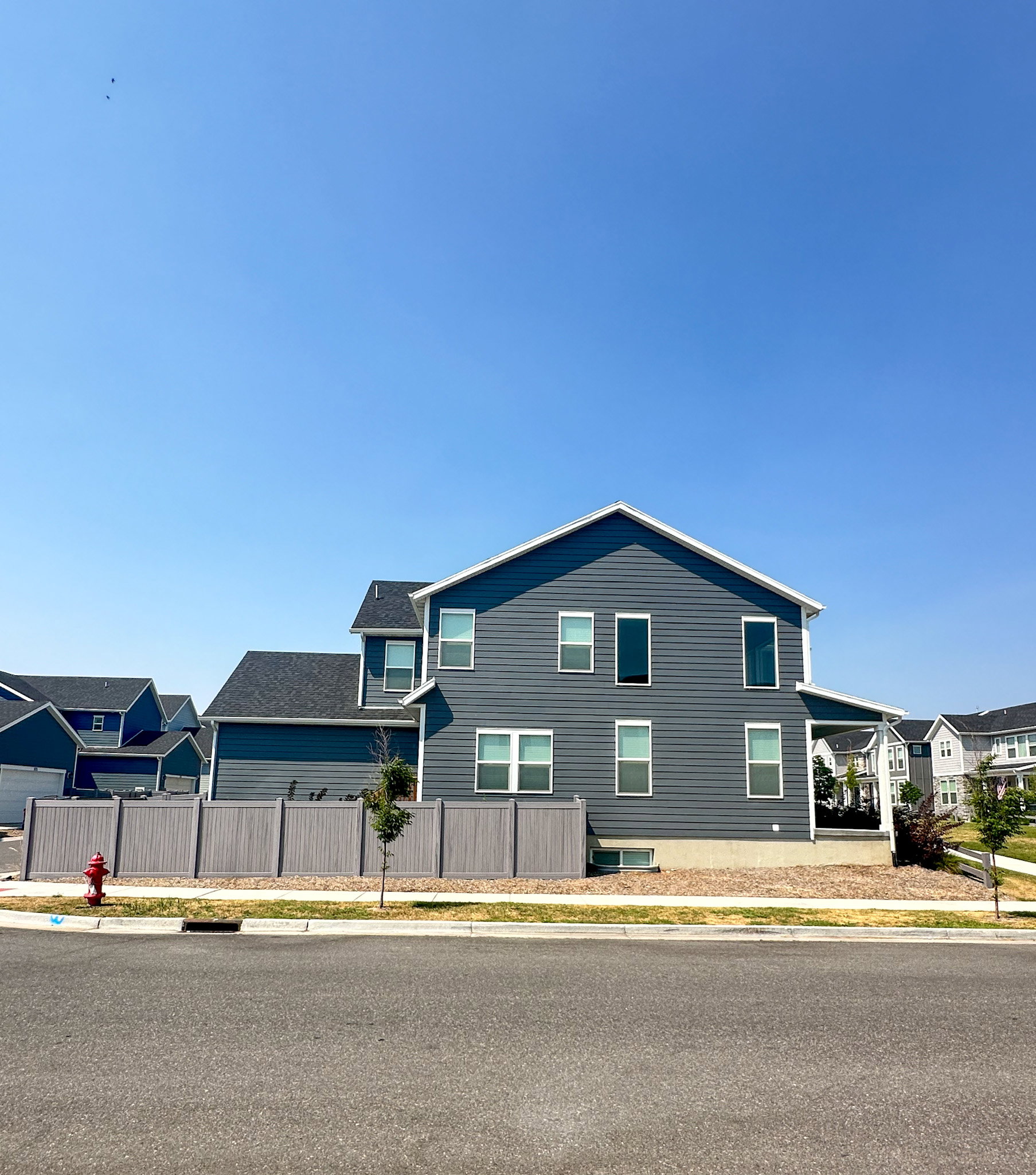 View of side of property