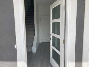 Entrance to property