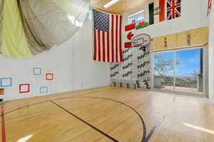 View of sport court with community basketball court