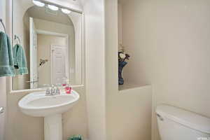 Bathroom with toilet