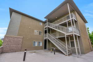 Rear stairwell