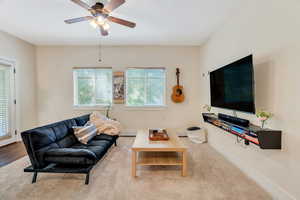 Nice-sized living room
