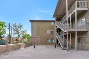 Rear stairwell