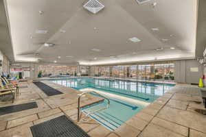 View of indoor community pool
