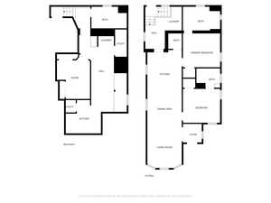 View of floor plan / room layout