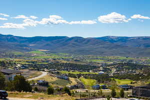 View of mountain backdrop