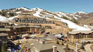 View of mountain background
