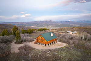 View of mountain background