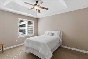 One of six bedrooms, offering flexible space for guests, office use, or additional living needs within a 6 bedroom, 4 bathroom layout.