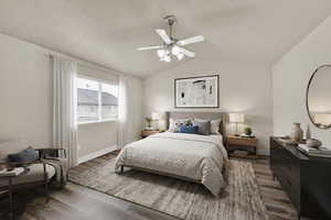 Primary Bedroom - Virtually Staged