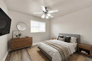 Guest Bedroom#1- Virtually Staged
