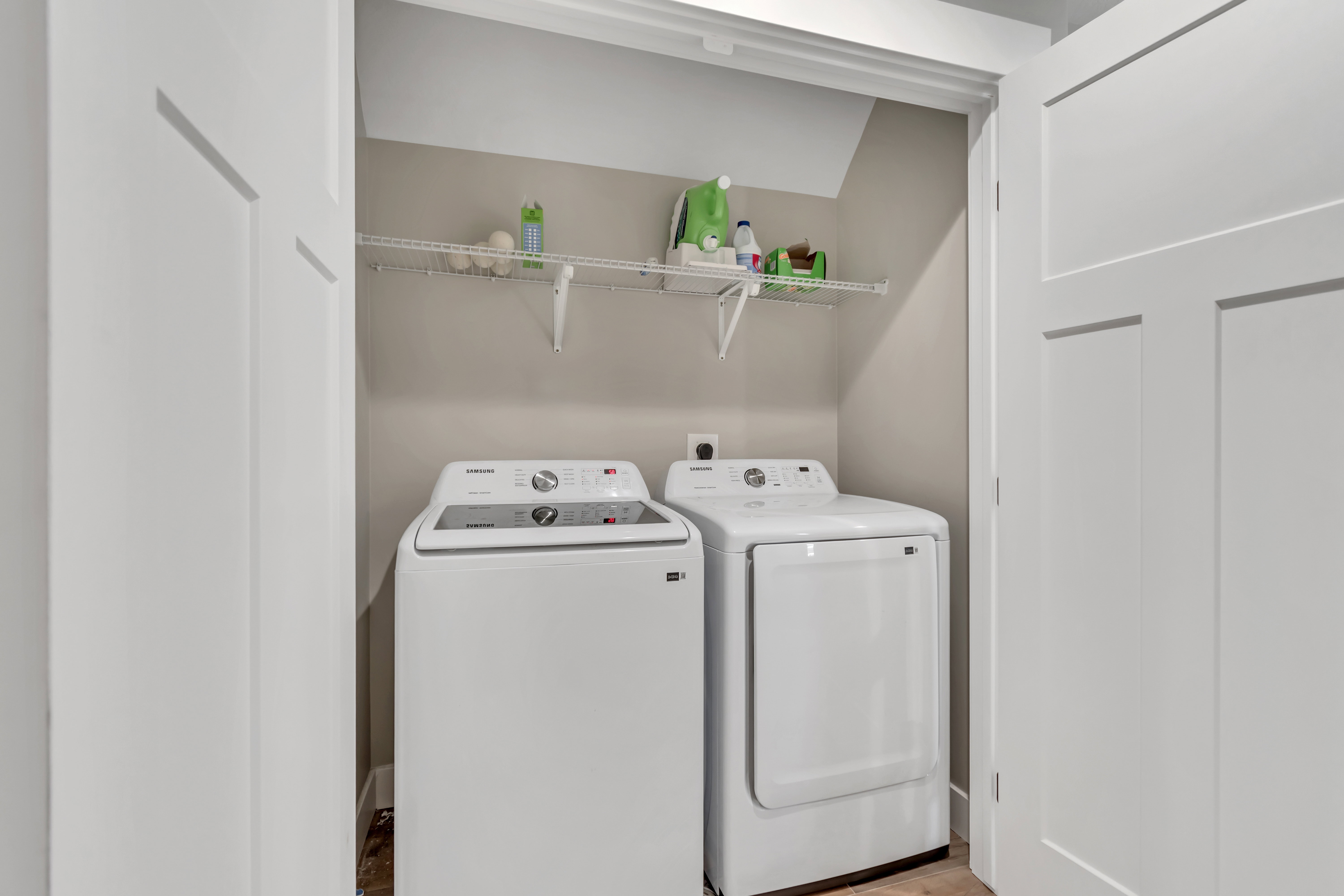 Upstairs Laundry Near Bedrooms - Located in Rec Room