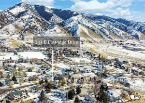 View of mountain background