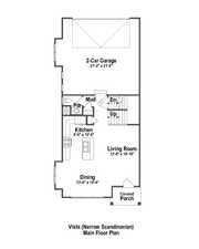 View of home floor plan