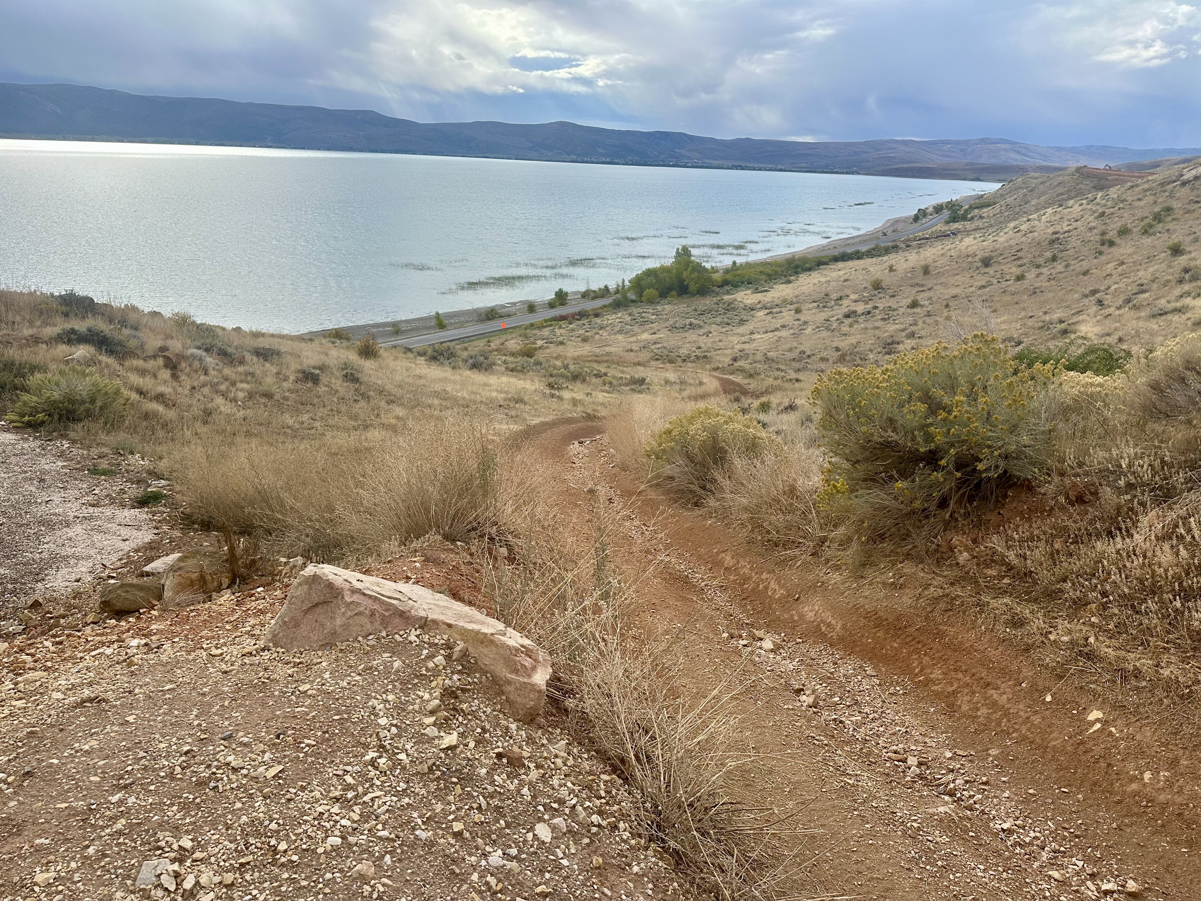 Trail to public beach
