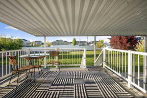 View of patio / terrace with a residential view