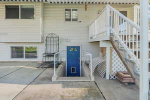 Entrance to property