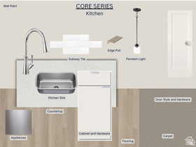 View of marketing collateral with multiple images