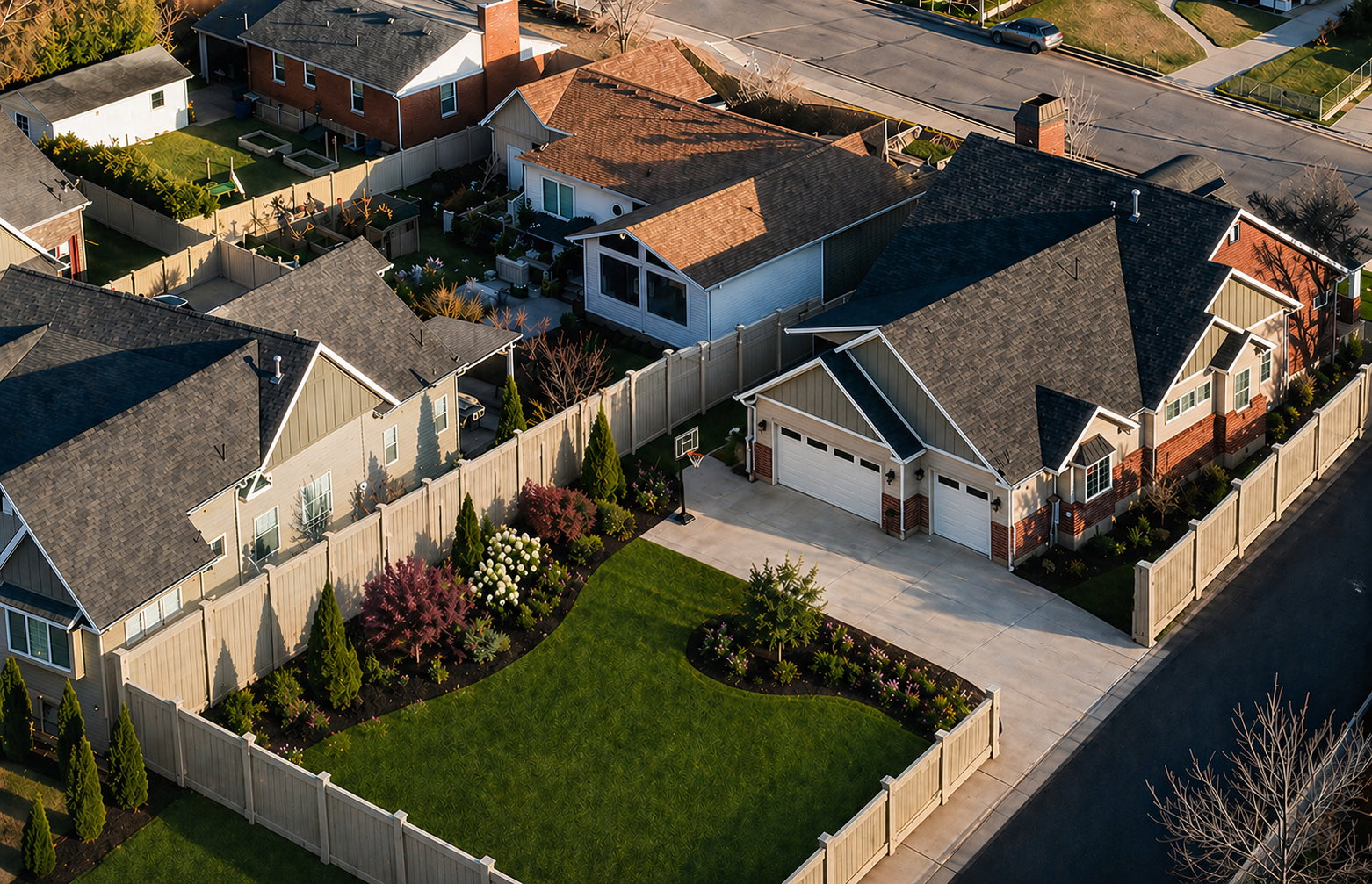 Virtually landscaped