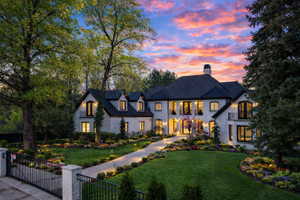 Thoughtfully designed to enhance the sunset ambiance through every window.  Flowers added with AI